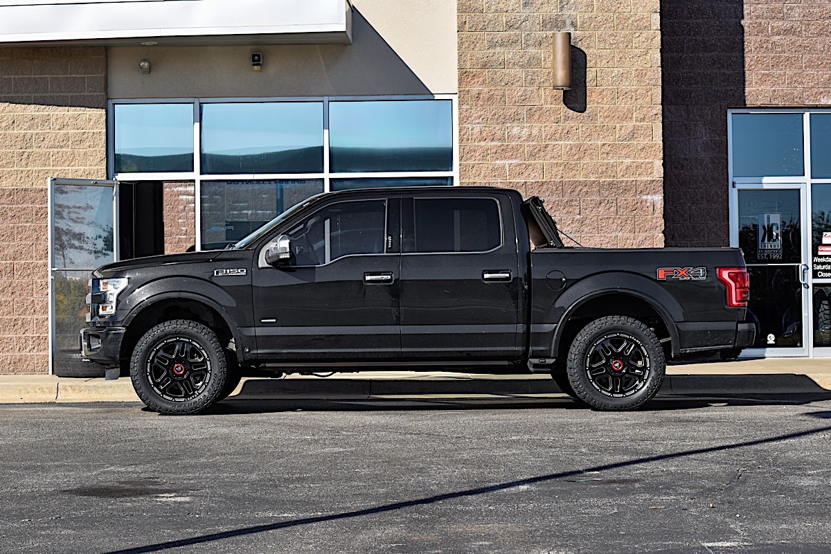 Ford F-150 with Asanti Off-Road AB809 Enforcer